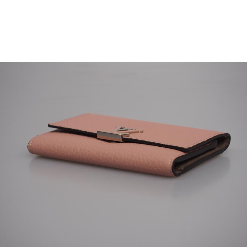 LV ルイ・ヴィトン/ポルトフォイユ・カプシーヌ・コンパクト/M62156//MI4280/Aランク/76