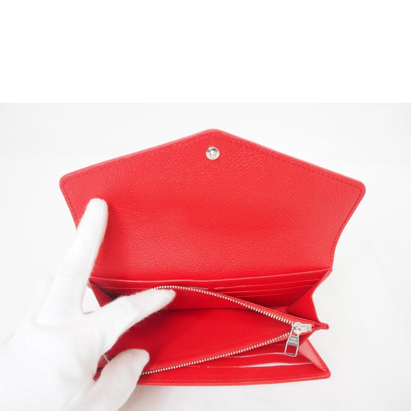 LV ルイ・ヴィトン/LV×YKポルトフォイユサラNM/モノグラムアンプラント/ドットルージュ×ブロン/M81909//SAランク/78