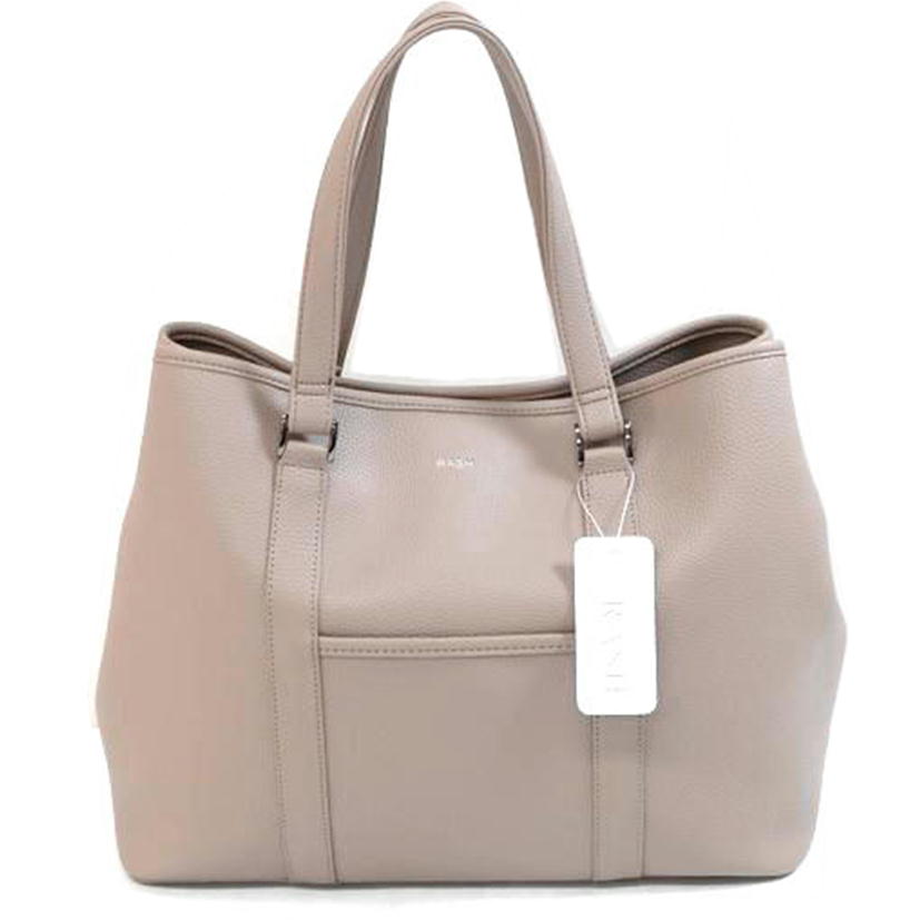 RASH ラッシュ/RASH レザートートバック ベージュ//Aランク/71