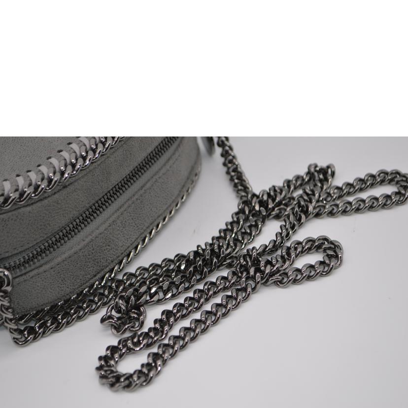 S.McCARTNEY ステラマッカートニー/ファラベラミニチェーンショルダーバッグ/グレー/700003//SAランク/89