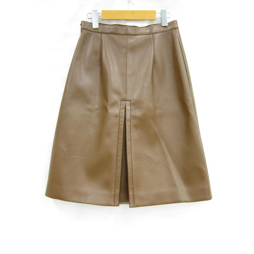 BURBERRY  バーバリー/BURBERRY レザースカート 新ロゴ/4560659/69E//Aランク/82