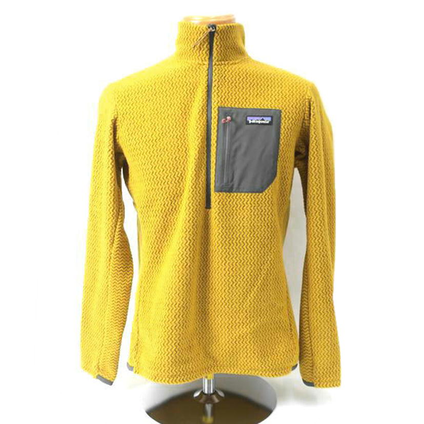 Patagonia パタゴニア/R1エア・ジップネック/Sサイズ/イエロー/40245//Aランク/65