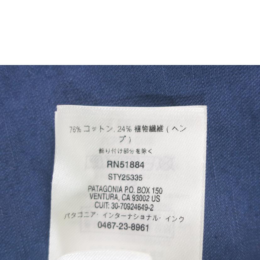 Patagonia パタゴニア/ライトウエイト・オールウェア ヘンプコーチズジャケット/XSサイズ/ストーンブルー SNBL/25335//Aランク/65