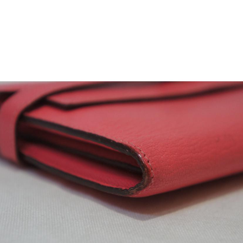 HERMES エルメス/ケリーウオレット/当社見立シェブルミゾル/ローズリップスティック//A/ABランク/94