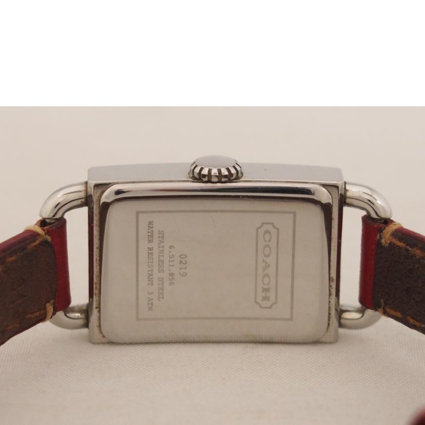 COACH コーチ/レディース時計/レザー/クォーツ/0219//6511856/Bランク/76