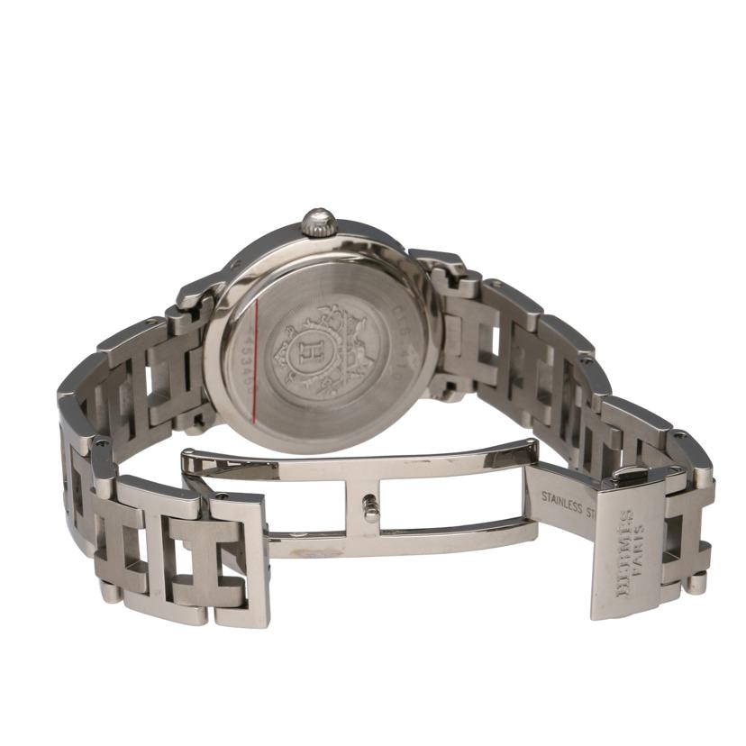 HERMES エルメス/クリッパーデイト/シェル文字盤/CL6.410//245****/Aランク/75