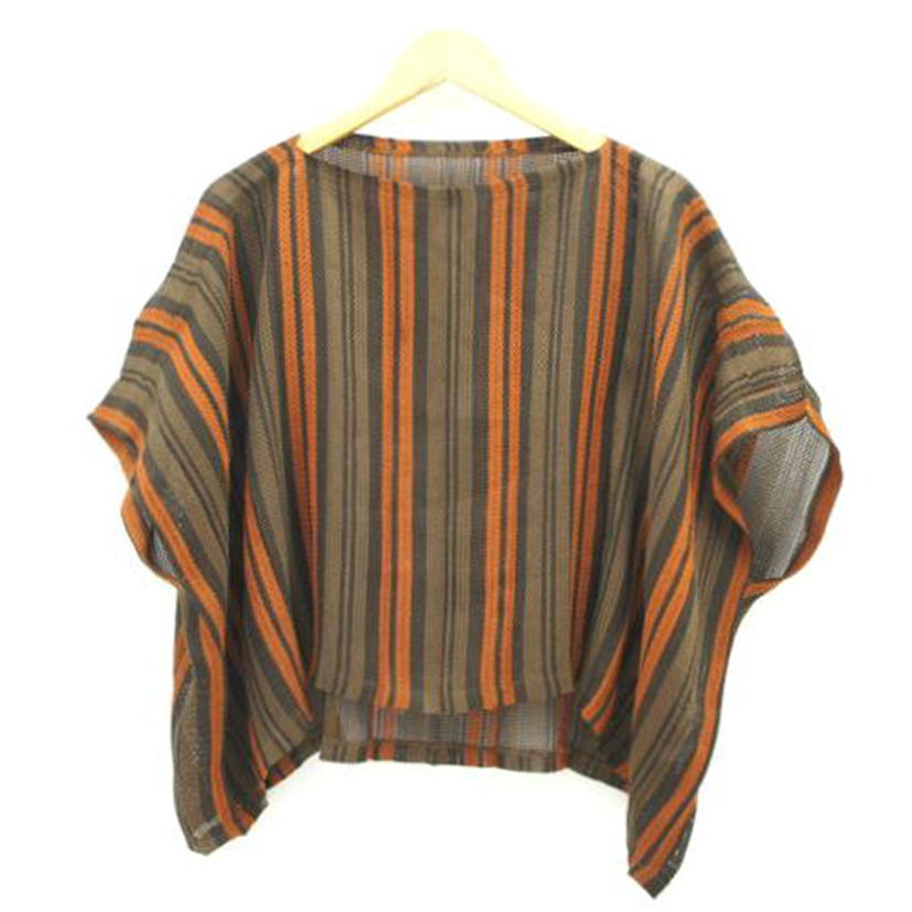 me ISSEY MIYAKE ミーイッセイミヤケ/ストライプカットソー/MI93FK301//ABランク/09