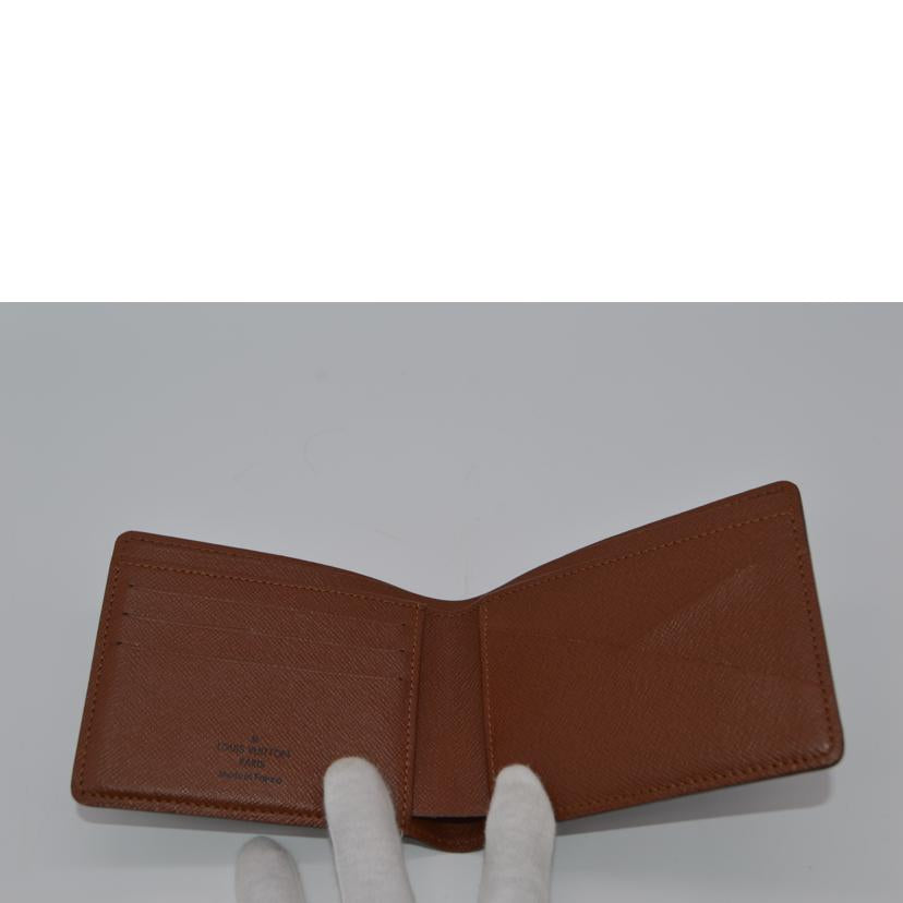 LV ルイヴィトン/ポルトフォイユ・ミュルティプル/モノグラム/M60895//RA3181/SAランク/89