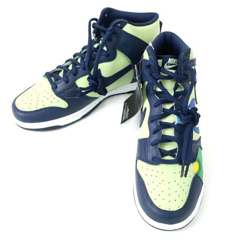 NIKE ナイキ/ウィメンズ ダンクHIGH LX/28.0cm/WMNS DUNK HIGH ピスタチオ×ミッドナイトネイビー/DQ7575-300//SAランク/65