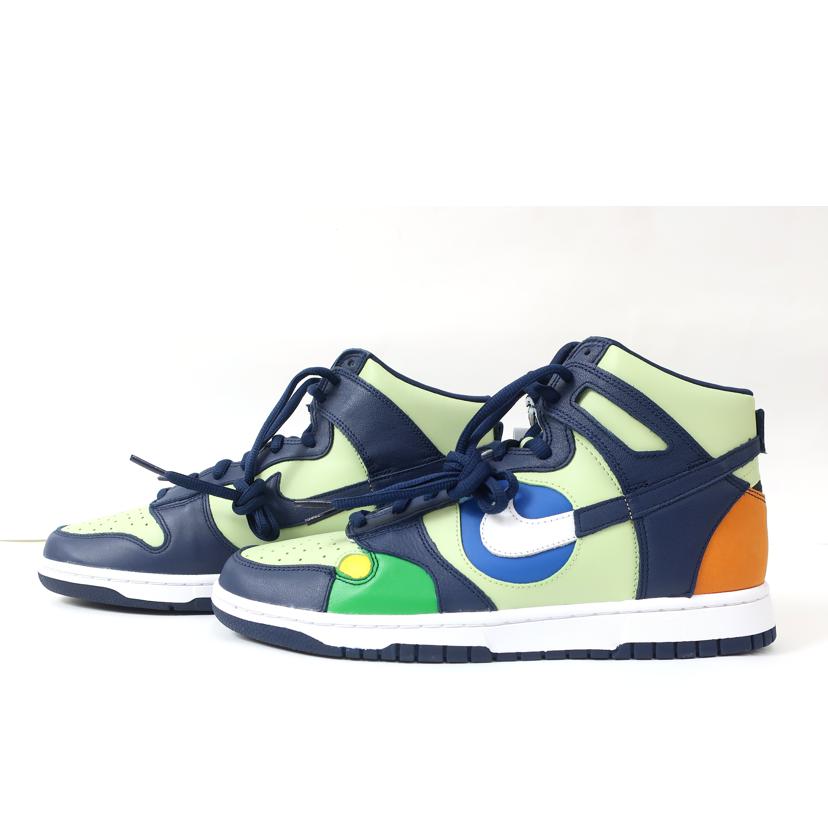 NIKE ナイキ/ウィメンズ ダンクHIGH LX/28.0cm/WMNS DUNK HIGH ピスタチオ×ミッドナイトネイビー/DQ7575-300//SAランク/65