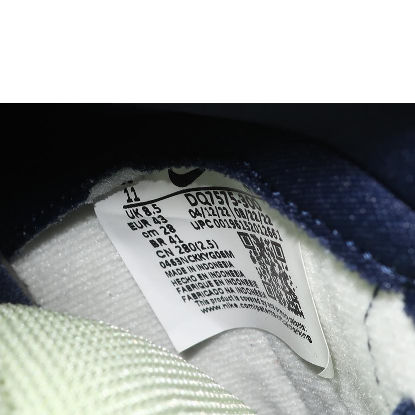 NIKE ナイキ/ウィメンズ ダンクHIGH LX/28.0cm/WMNS DUNK HIGH ピスタチオ×ミッドナイトネイビー/DQ7575-300//SAランク/65