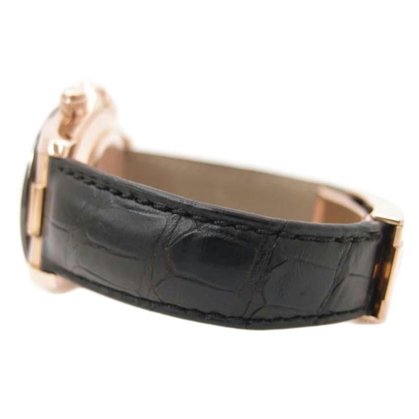 ROLEX ロレックス 2010年頃 革ストラップ K18PG チョコレート文字盤 ほぼ新品 ルーレットシリアル/コスモグラフ・デイトナ/G番/自動巻き/116515LN//G45****/SAランク/69