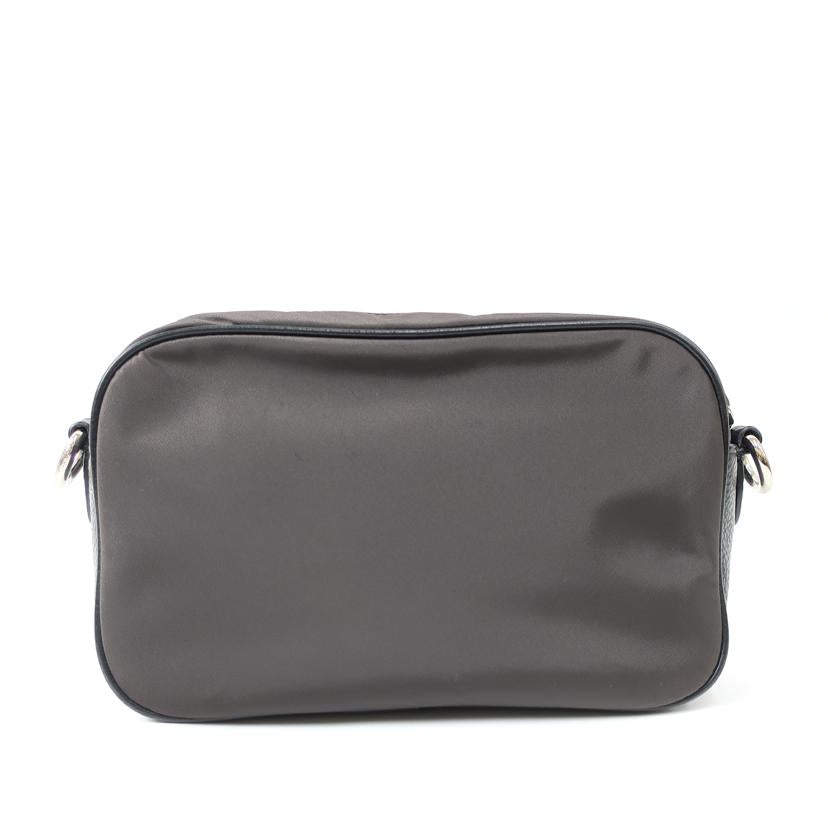 COACH コーチ/ナイロン&レザー ショルダーバッグ ダークブラウン×ブラック/C2047//ABランク/65