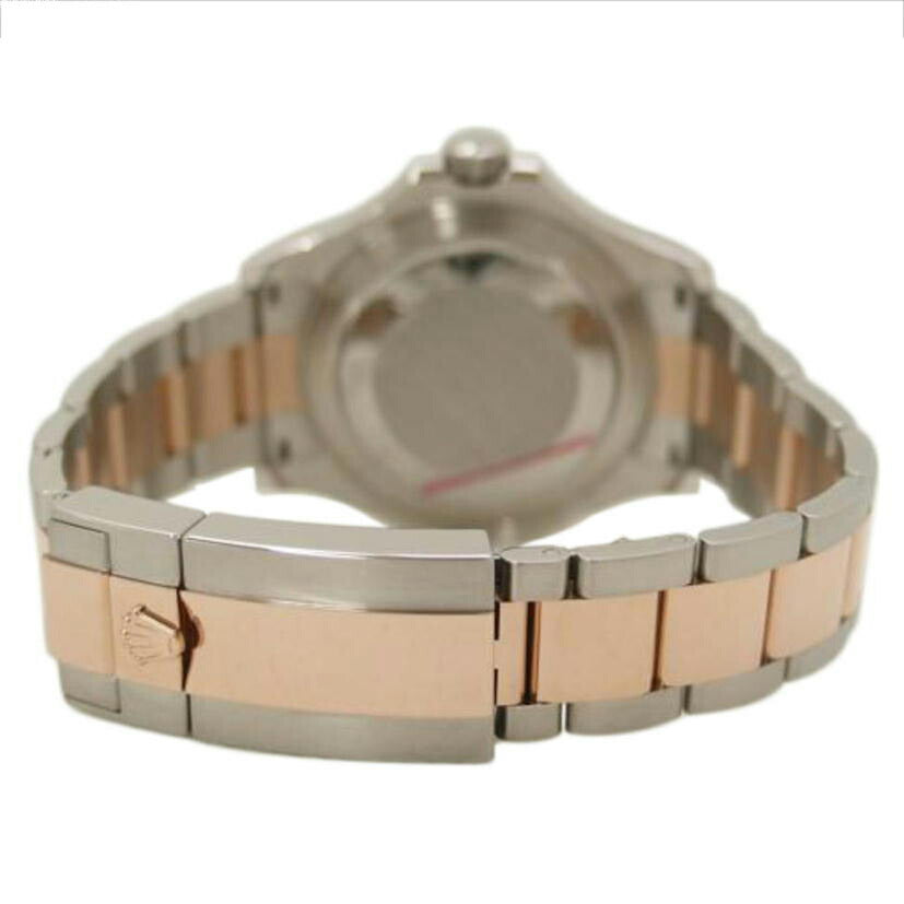 ROLEX ロレックス ランダムルーレット 黒文字盤 回転ベゼル ステンレス×ローズゴールド 2010年以降/ヨットマスター/ランダム番/自動巻き/116621//G03*****/SAランク/69