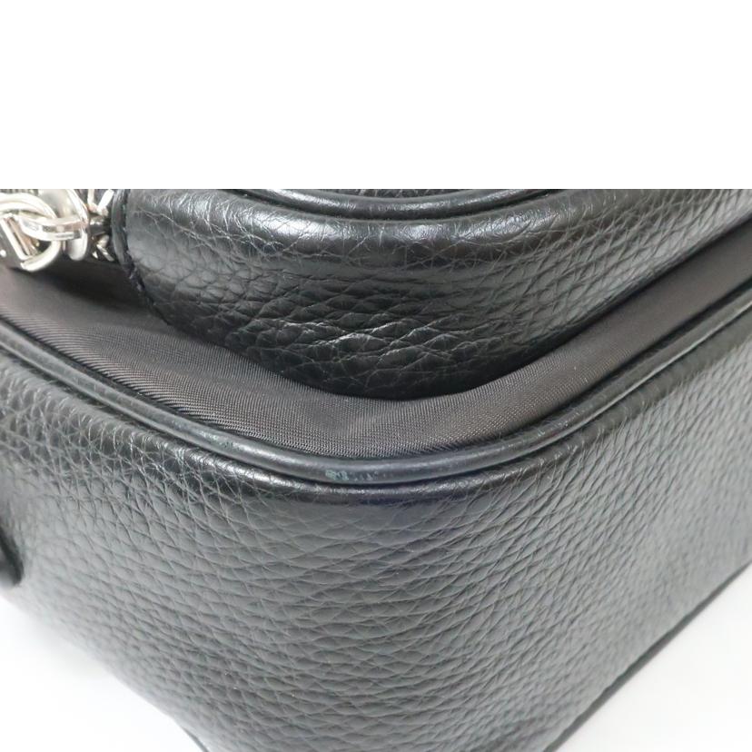 COACH コーチ/ナイロン&レザー ショルダーバッグ ダークブラウン×ブラック/C2047//ABランク/65