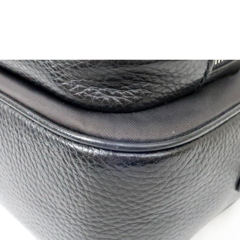 COACH コーチ/ナイロン&レザー ショルダーバッグ ダークブラウン×ブラック/C2047//ABランク/65