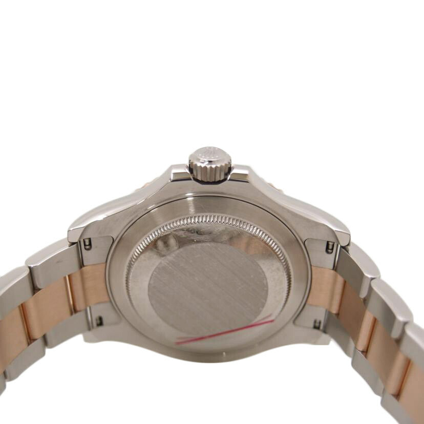 ROLEX ロレックス ランダムルーレット 黒文字盤 回転ベゼル ステンレス×ローズゴールド 2010年以降/ヨットマスター/ランダム番/自動巻き/116621//G03*****/SAランク/69
