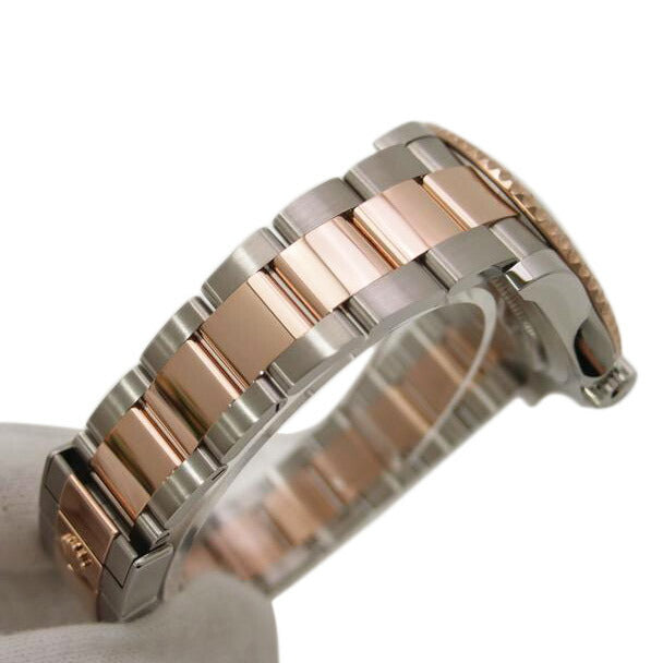 ROLEX ロレックス ランダムルーレット 黒文字盤 回転ベゼル ステンレス×ローズゴールド 2010年以降/ヨットマスター/ランダム番/自動巻き/116621//G03*****/SAランク/69