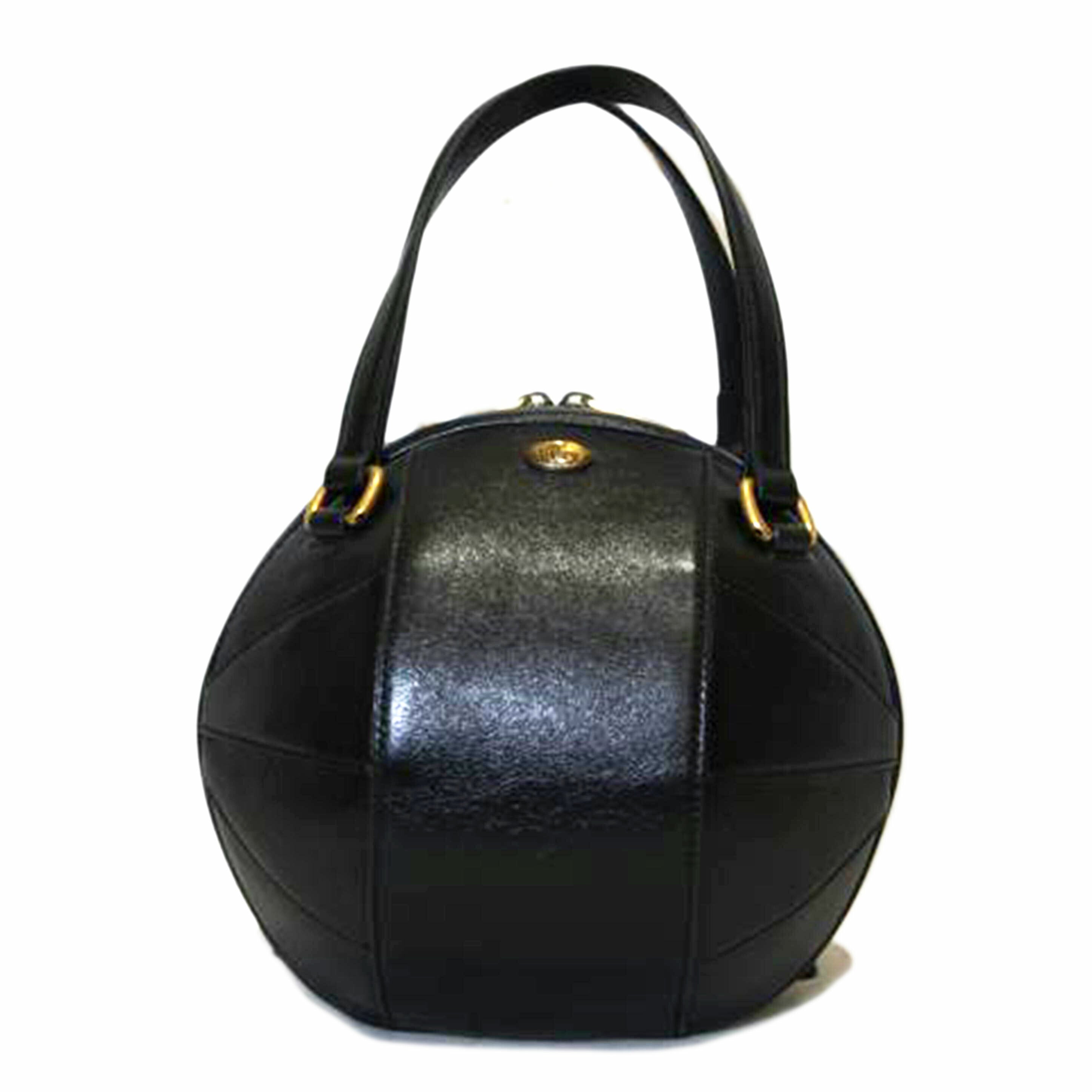 GUCCI グッチ/レザーバスケットボールシェイプハンドバッグ/536110//467891/SAランク/94