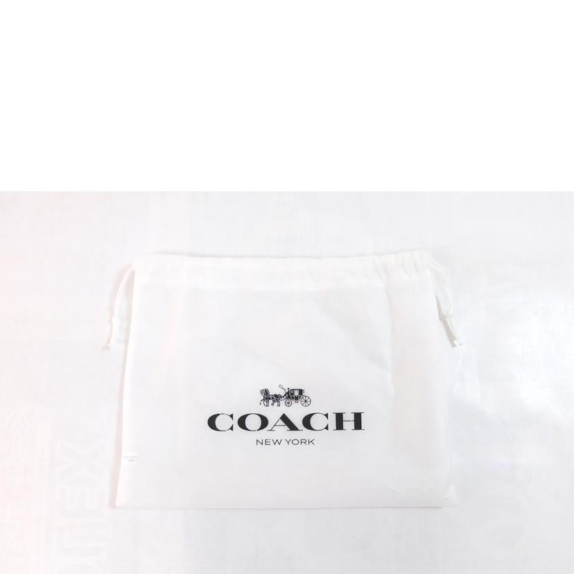 COACH コーチ/エンボスドレザークロコ型押しアコーディオンジップ/F54757//G17**/Sランク/71