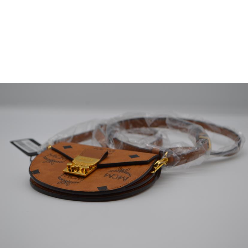 MCM エムシーエム/ロゴグラムパトリシアショルダーウォレット/コニャック/MYSAAPA03CO001//SAランク/89