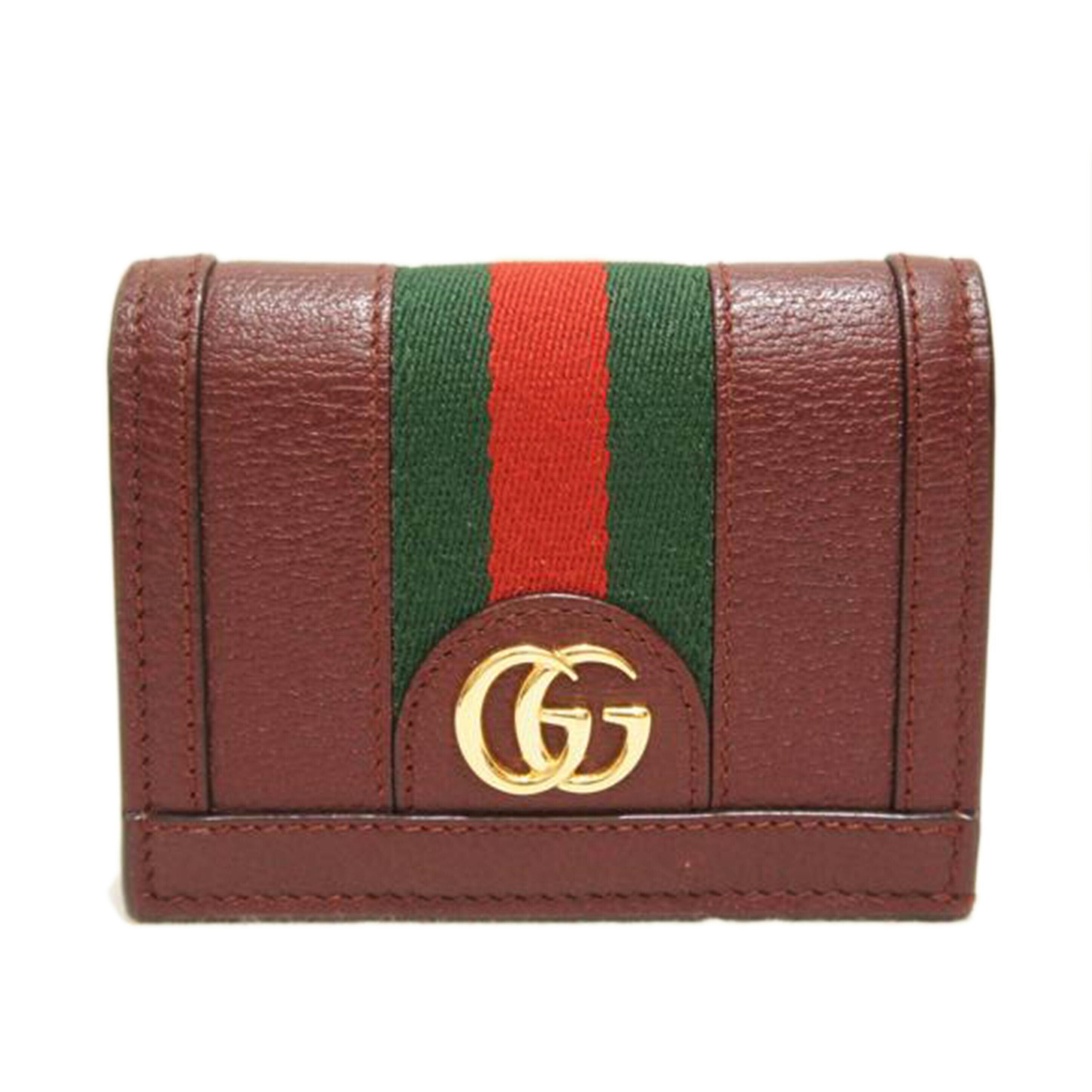 GUCCI グッチ/オフデイアGGカードケースウオレット/523155//0416/ABランク/94