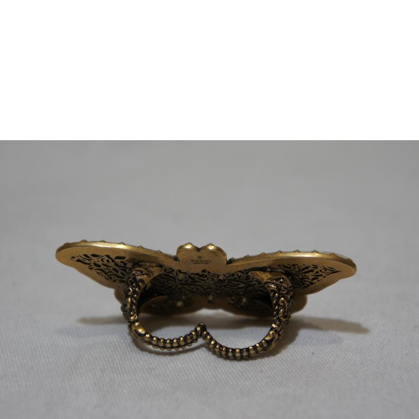 GUCCI グッチ/ダブルフィンガーリング/#14/#10//ABランク/94