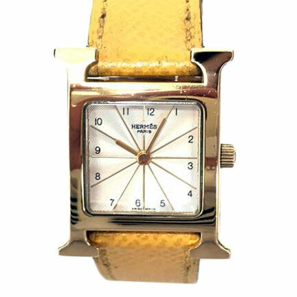HERMES エルメス/Hウォッチ レディースクォーツ/HH1.201//1006175/ABランク/51