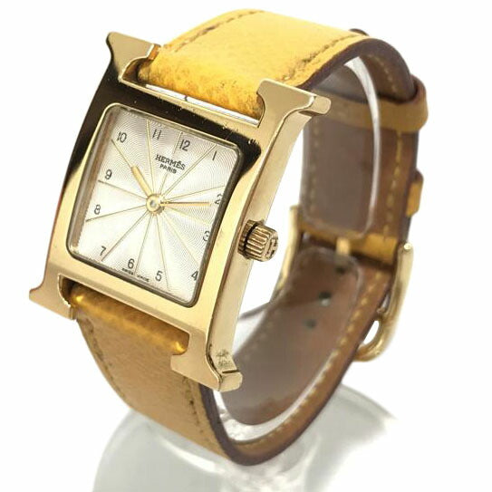 HERMES エルメス/Hウォッチ レディースクォーツ/HH1.201//1006175/ABランク/51