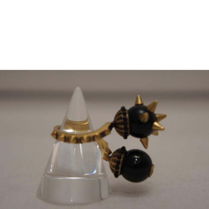 GUCCI グッチ/ダブルブラックボールスタッズリング/#10//Aランク/94