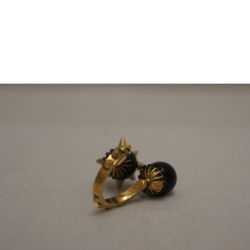 GUCCI グッチ/ダブルブラックボールスタッズリング/#10//Aランク/94