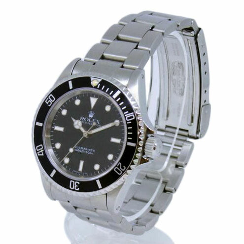 ROLEX ロレックス 腕時計 1995年頃製造 スポーツモデル 黒文字盤/サブマリーナ・ノンデイト・ブラック/S番/14060//S987410(1995)/SAランク/64