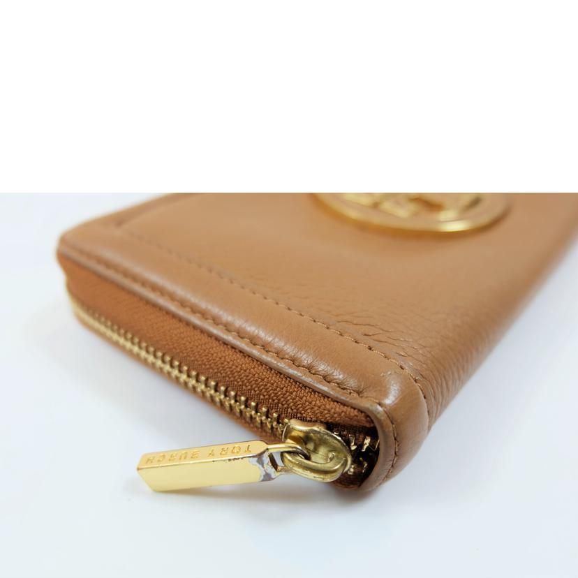 TORY BURCH トリーバーチ/レザーラウンドファスナー長財布//Bランク/71