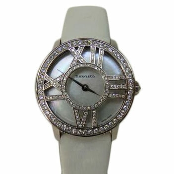 TIFFANY&Co. ティファニー 腕時計 ホワイトパール/アトラスカクテル・ラウンドダイヤモンド/クォーツ/Z1900.10.40E91A40B//T00001896/ABランク/84