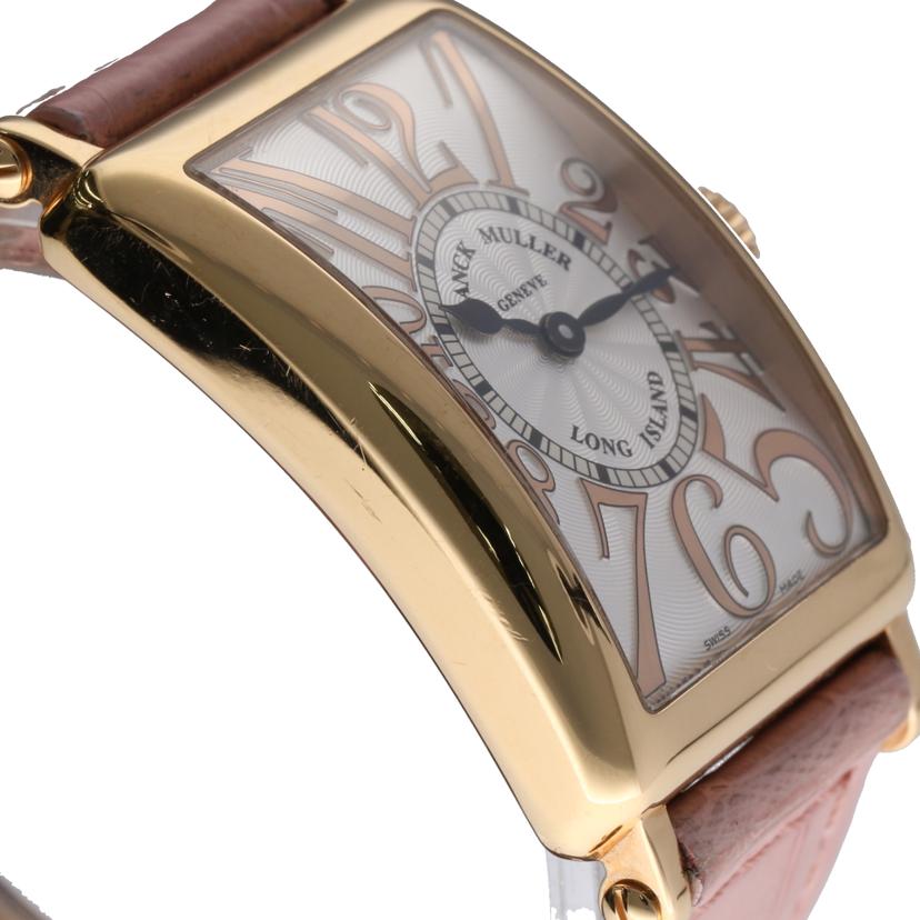FRANCK MULLER フランク・ミュラー /ロングアイランド・レリーフ/750PG/クォーツ/902 QZ REL//767/Aランク/75