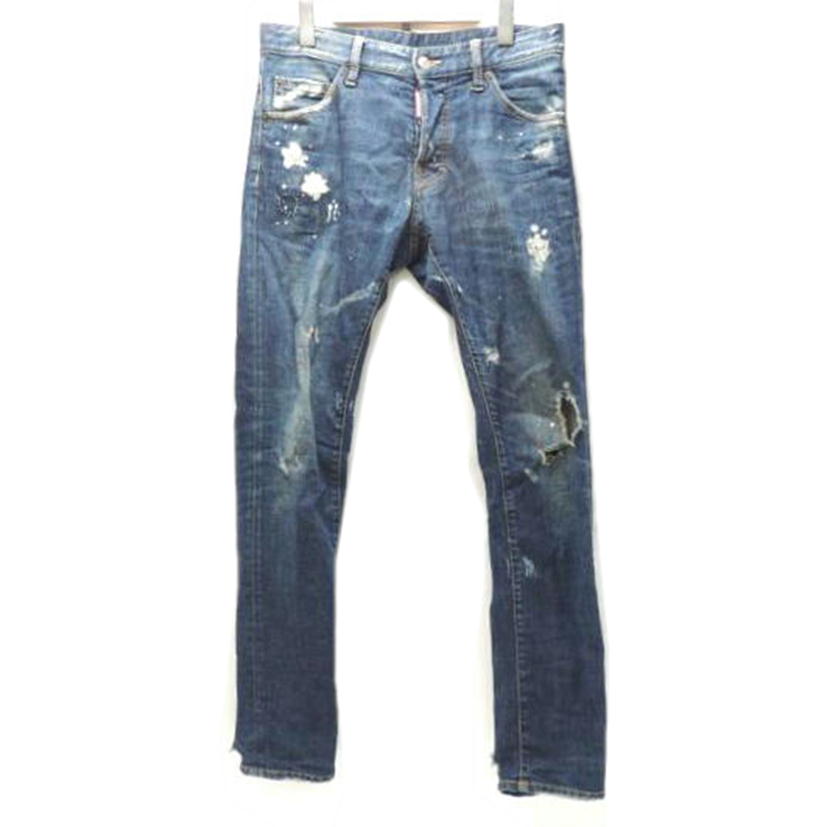 DSQUARED2 ディースクエアード/DSQUARED2 ダメージ加工デニムパンツ//ABランク/69