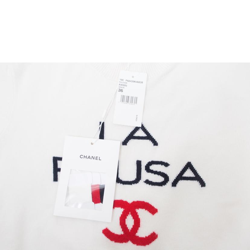 CHANEL シャネル/カシミヤ ニット LA PAUSA ココマーク//Aランク/78