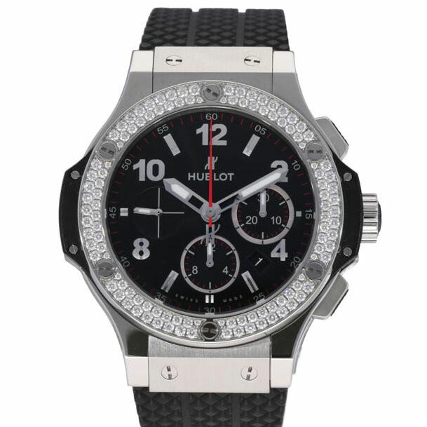 HUBLOT ウブロ /ビッグバンスチール・ダイヤベゼル/自動巻き/301SX130RX114//1290320/SAランク/75