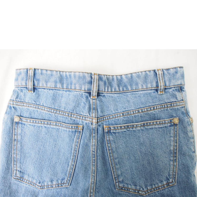 CHANEL シャネル/デニム パンツ ダメージ シースルー//Bランク/78