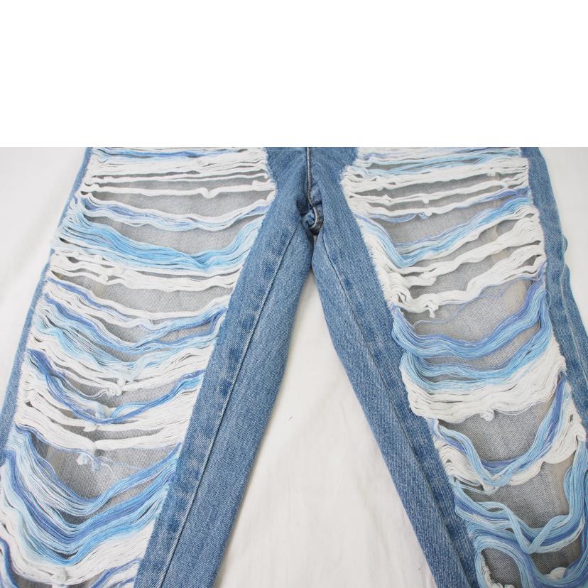 CHANEL シャネル/デニム パンツ ダメージ シースルー//Bランク/78