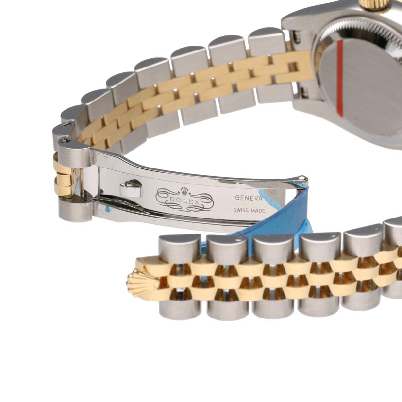 ROLEX ロレックス 腕時計 2005年頃製造 コンビ 2Pダイヤ/デイトジャスト・レディース/イエローシェル/D番/179173 2BR//D482976(2005)/Aランク/75