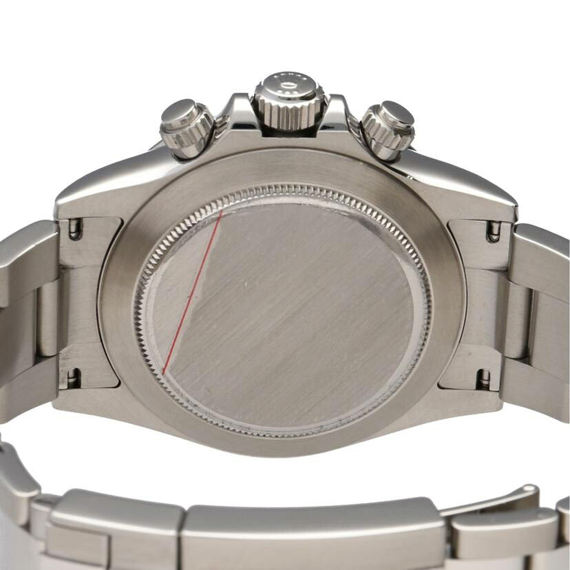 ROLEX ロレックス 腕時計 2010年頃製造 ルーレット オーバーホール済 新品仕上済 自動巻き ステンレス ブラックダイヤル/コスモグラフ・デイトナ/黒文字盤/G番/116520//G393378(2010)/ABランク/75