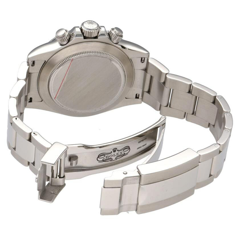 ROLEX ロレックス 腕時計 2010年頃製造 ルーレット オーバーホール済 新品仕上済 自動巻き ステンレス ブラックダイヤル/コスモグラフ・デイトナ/黒文字盤/G番/116520//G393378(2010)/ABランク/75