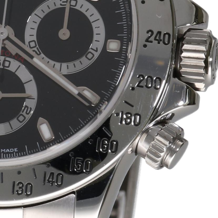 ROLEX ロレックス 腕時計 2010年頃製造 ルーレット オーバーホール済 新品仕上済 自動巻き ステンレス ブラックダイヤル/コスモグラフ・デイトナ/黒文字盤/G番/116520//G393378(2010)/ABランク/75