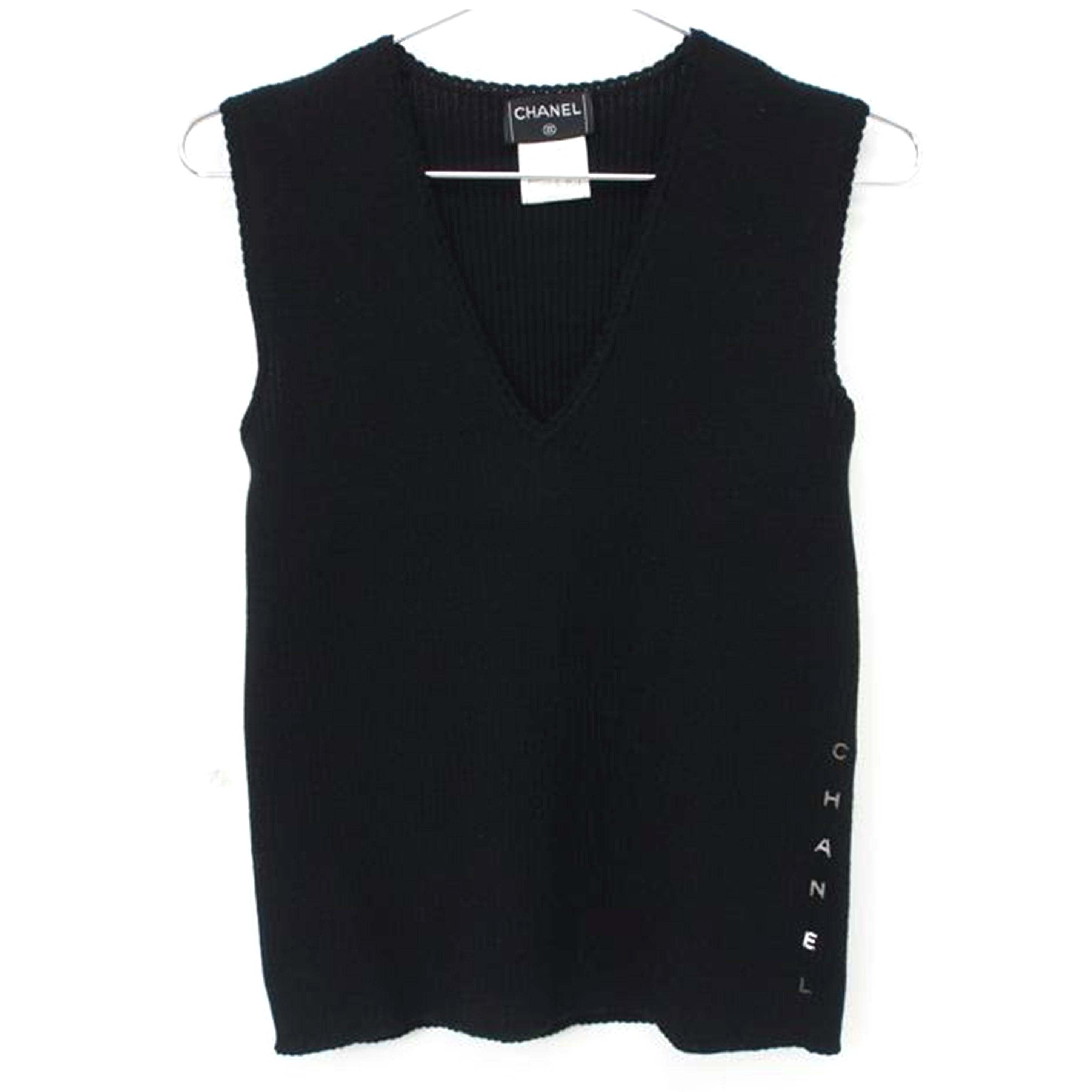 CHANEL シャネル/ニット ベスト ウール ノースリーブ//Bランク/78