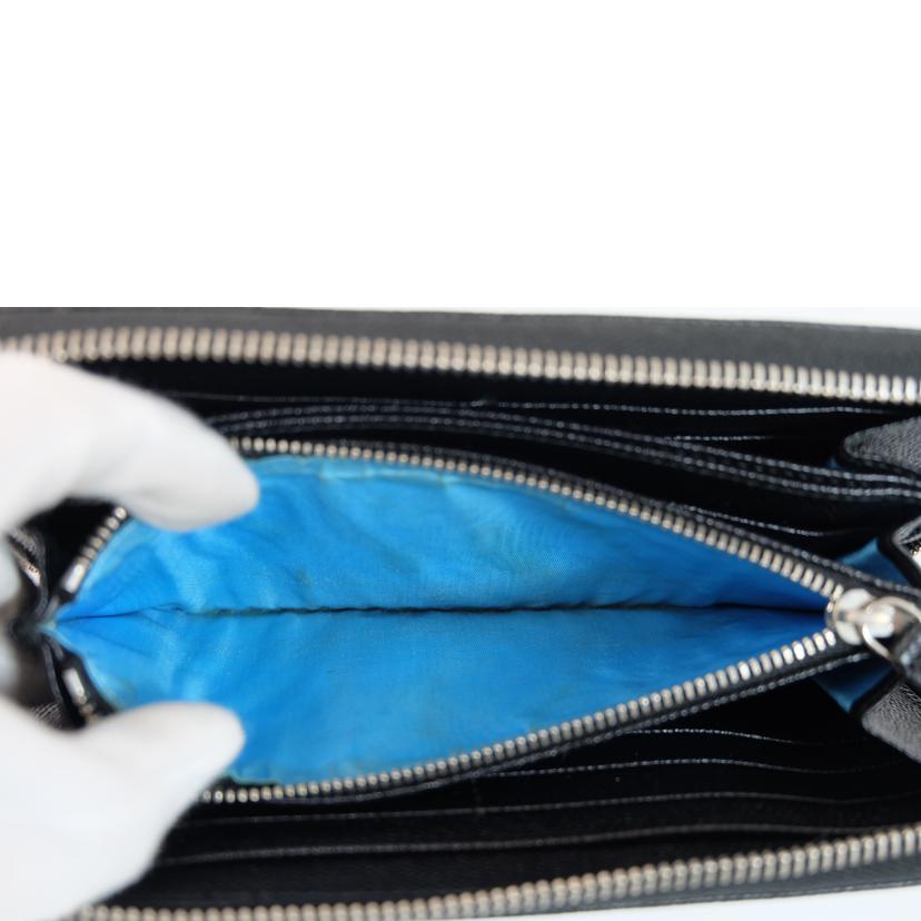 BVLGARI ブルガリ/ラウンドファスナービーゼロワン長財布/36933//Bランク/71