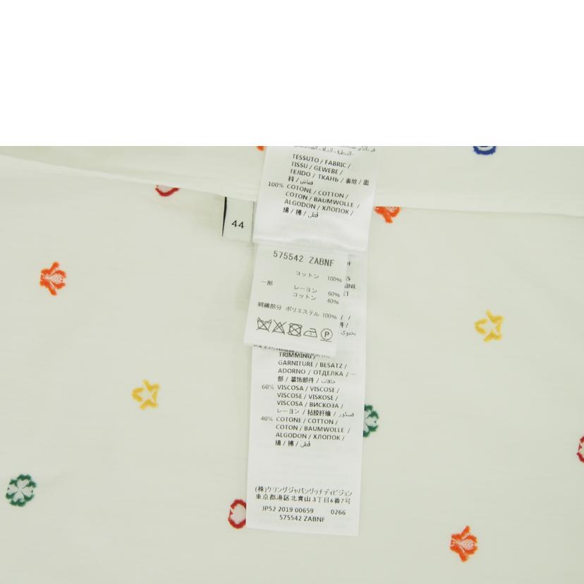 GUCCI グッチ/ボーリングシャツ コットン ウェブトリム//Bランク/78