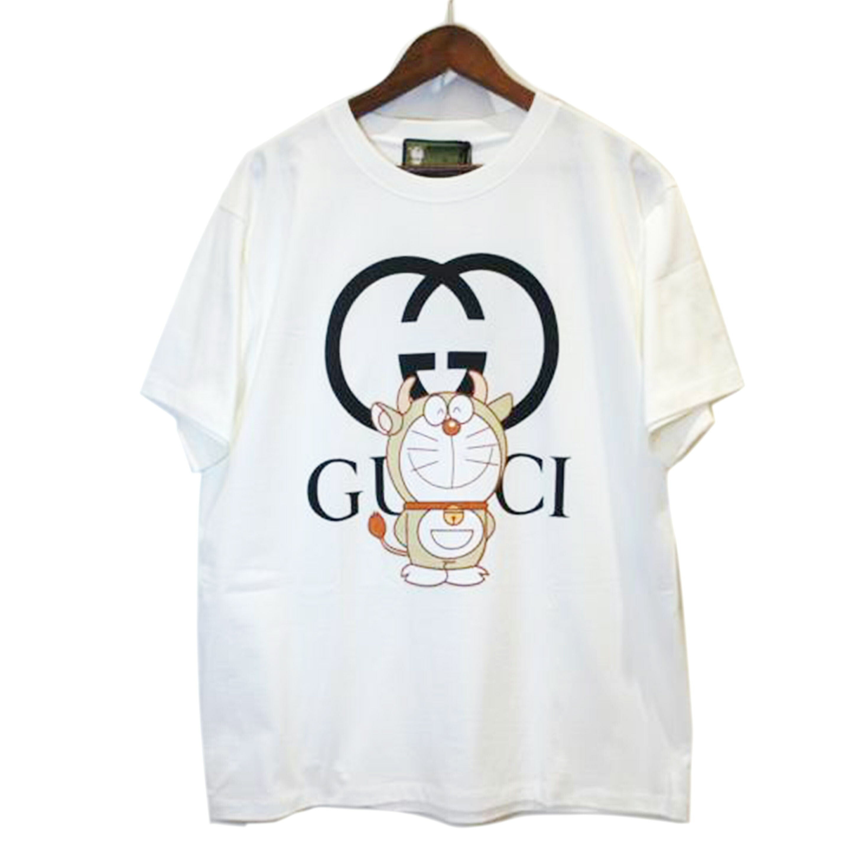 GUCCI グッチ/GUCCI ドラえもんTシャツ WHT/616036//Aランク/94