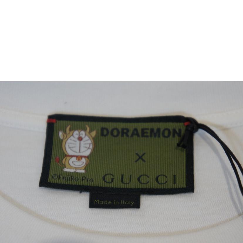 GUCCI グッチ/GUCCI ドラえもんTシャツ WHT/616036//Aランク/94
