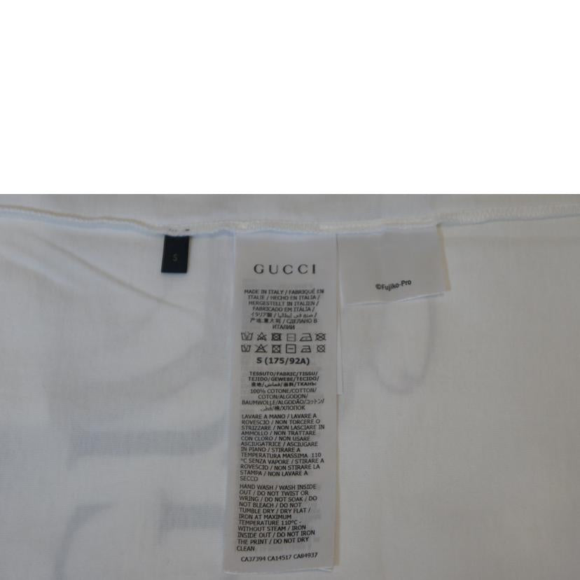 GUCCI グッチ/GUCCI ドラえもんTシャツ WHT/616036//Aランク/94